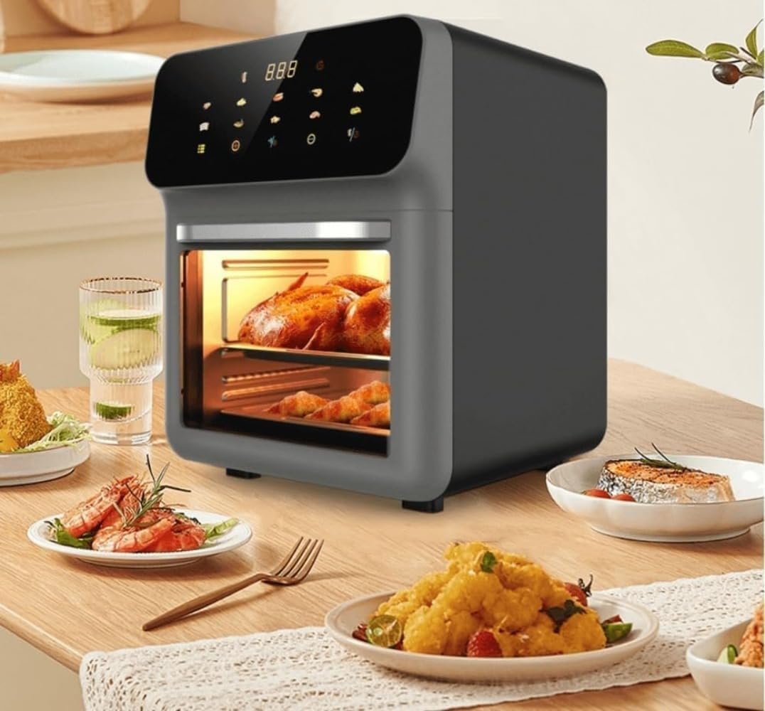 COSORI エアフライヤー4.7リットル ダークグレー 1~7人 ホーム