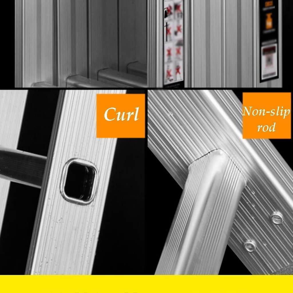 Step Ladder Rugged Home Telescoping Ladders, Agile Quick Retractable Folding Ladder, Outdoor Step Ladders for Home Loft, 330 Lb Folding Ladder Telescopic Ladder(Size:10.9FT/3.3M)