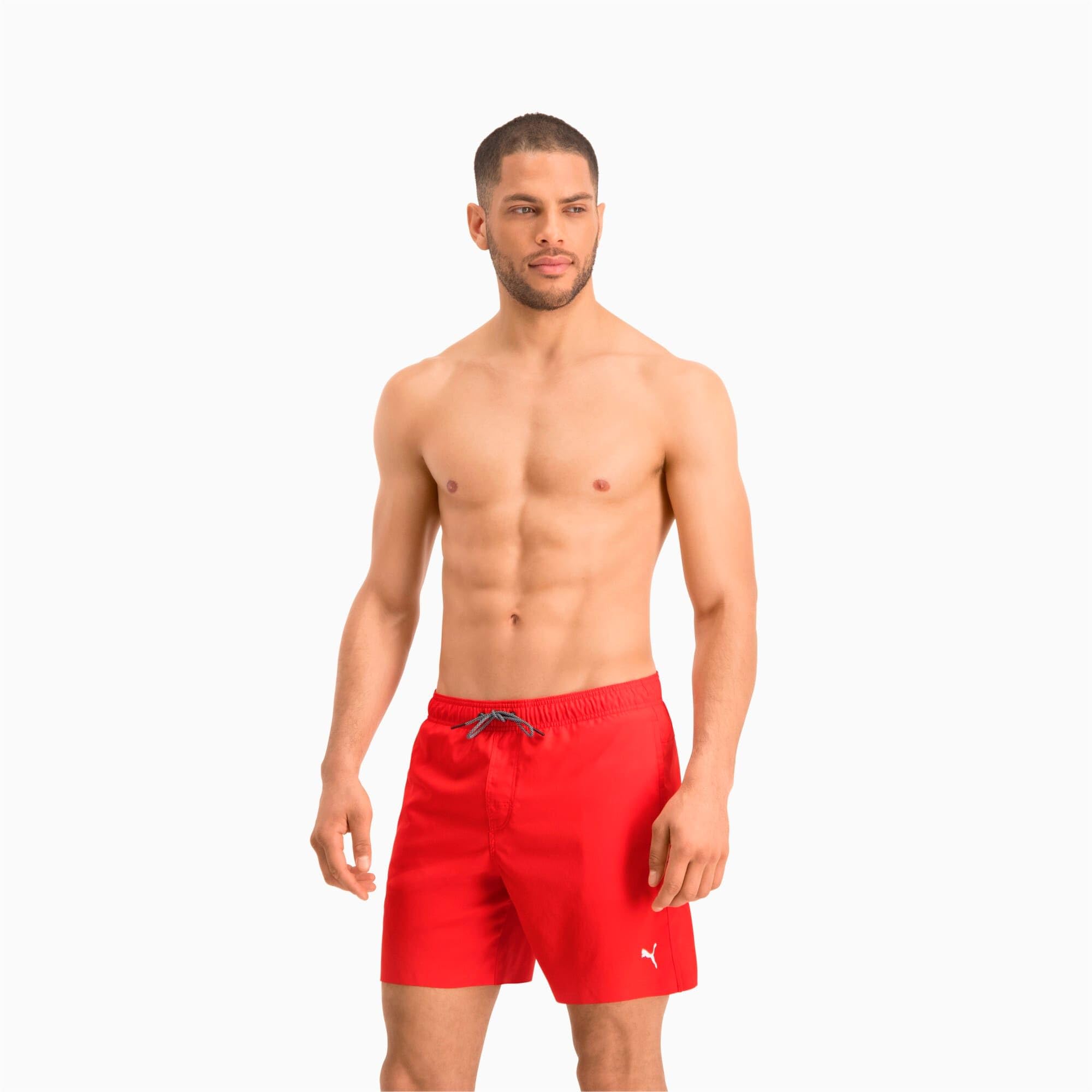 PUMA Szorty kąpielowe Mężczyźni Puma mid-length men's swimming shorts - visible drawcord