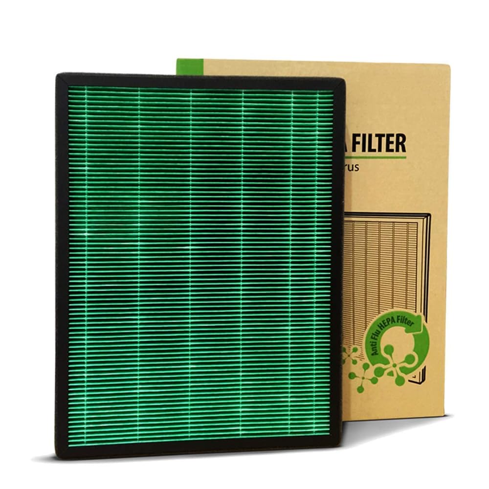 Coway Professional Air Purifier for Home, Special Anti-Virus Green HEPA Filter (HEPA Filter (AirMega 150 | AP-1019C))