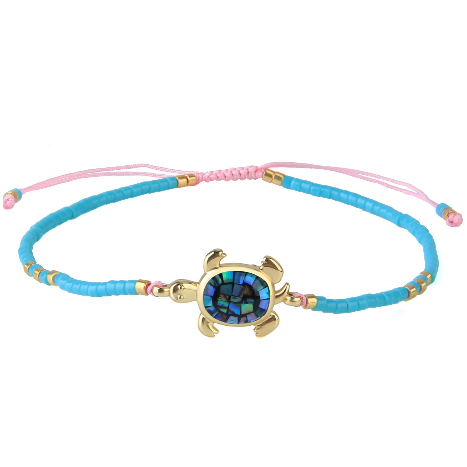 KELITCH Damen Freundschaftsarmbänder Perlen Strang Armbänder