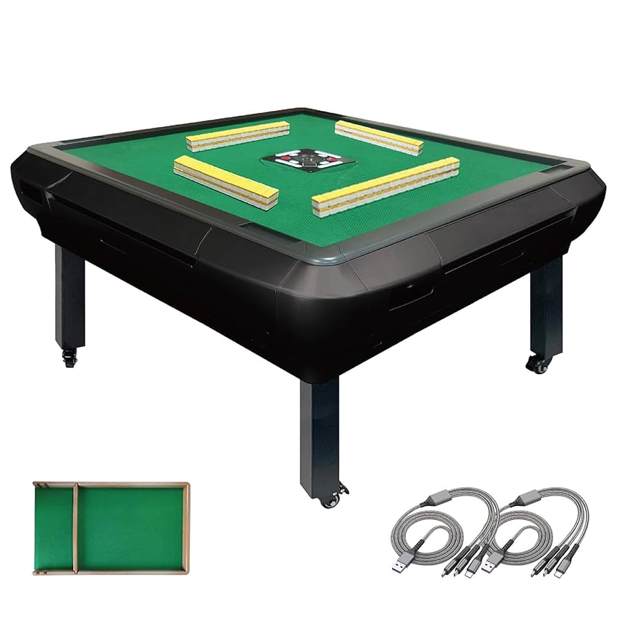 全自動麻雀卓 座卓 33mm 麻雀卓 全自動 折りたたみ 家庭用 麻雀卓ブラック