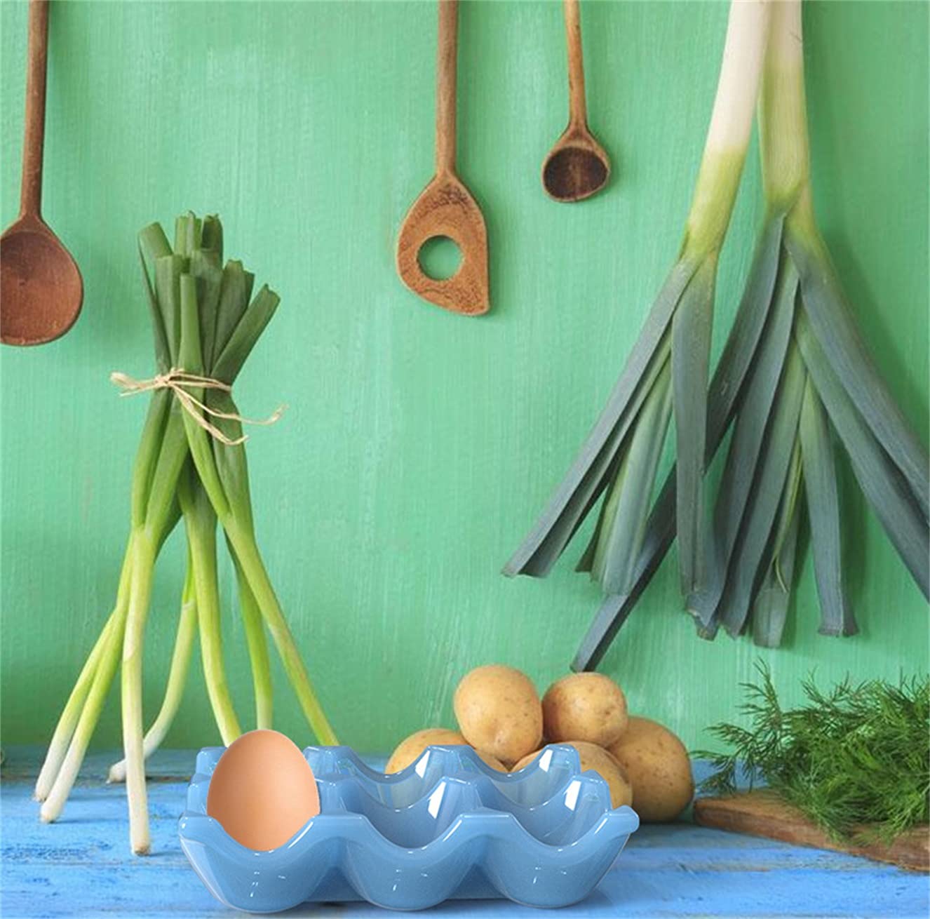 Stampo Portauova Di Pasqua A Cuore In Silicone - Riutilizzabile Per Decorazioni E Tavola - Antiaderente E Lavabile - Foto 2