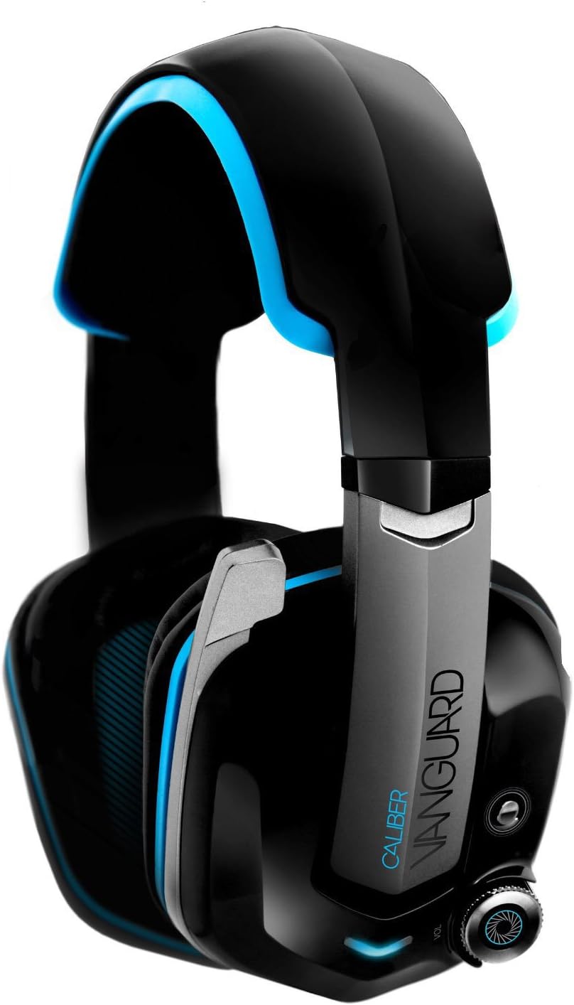 iFrogz Caliber Vanguard Premium Gaming Headphones with Microphone - Black