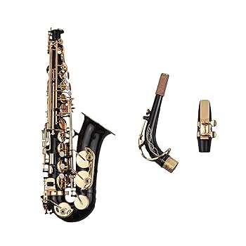 Amazon.com - EB Alto Saxophone Sax Brass Lacquered Gold 82Z