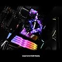 Thermalright Wonder Vision 360 UB ARGB Black CPU AIO Cooler,360mm Radiator, 2K 60HZ Curved Screen with 2400x1080 Resolution,for AM4/AM5,Intel LGA1851/1700,6.67in 3D Screen High Performance Pump gallery image