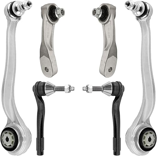 Miniatura 78 de Detroit Axle - Kit de brazos de control delanteros de 6 piezas para Hyundai Accent Kia Rio Rio5 06-10 2006 2007 2008 2009 2010 2011, 2 brazos de