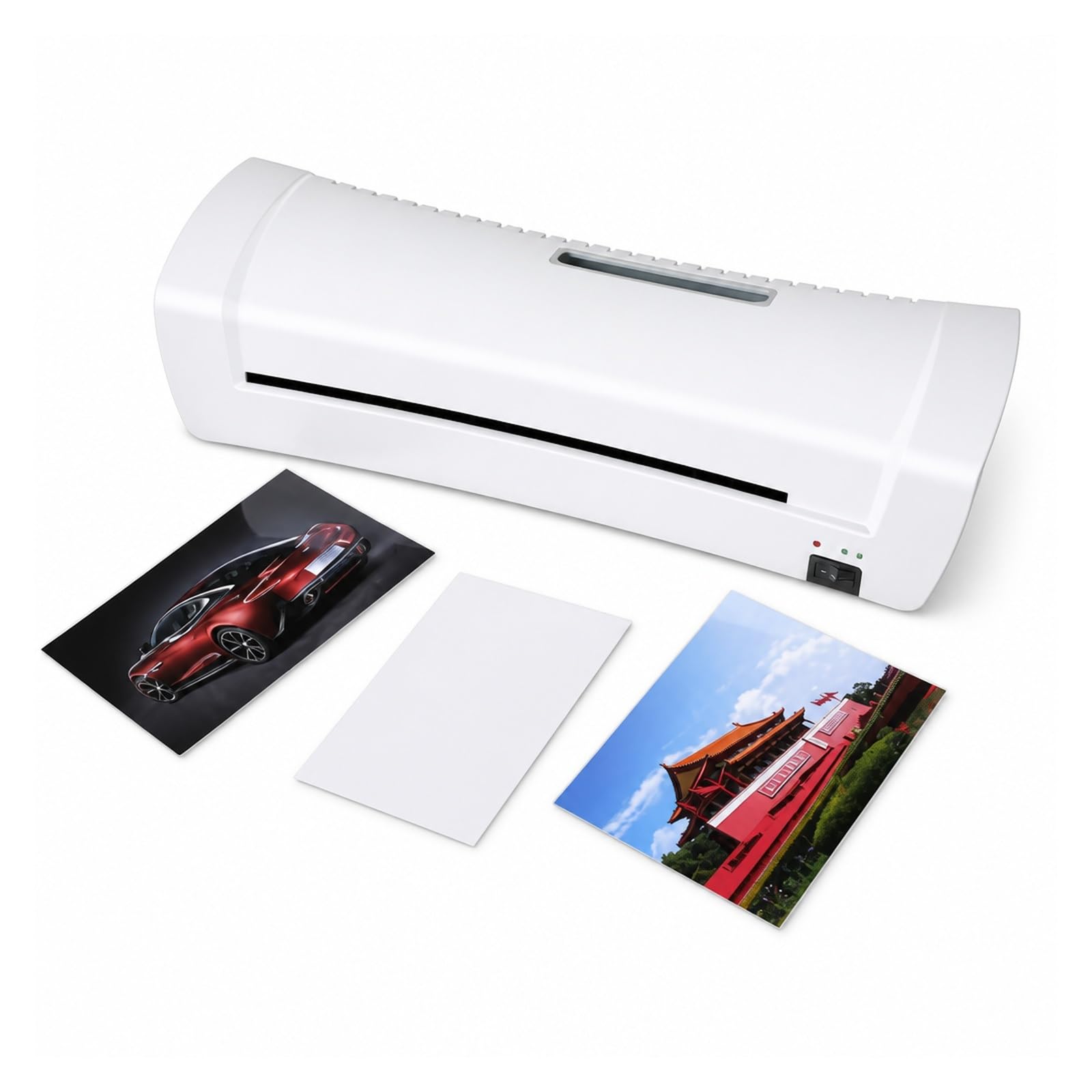 Laminator, Laminator Do Zdjęć A4 Na Gorąco I Zimno do domu i biura | Biurowa Maszyna Laminowania Termicznego Dokumentów Folii PET