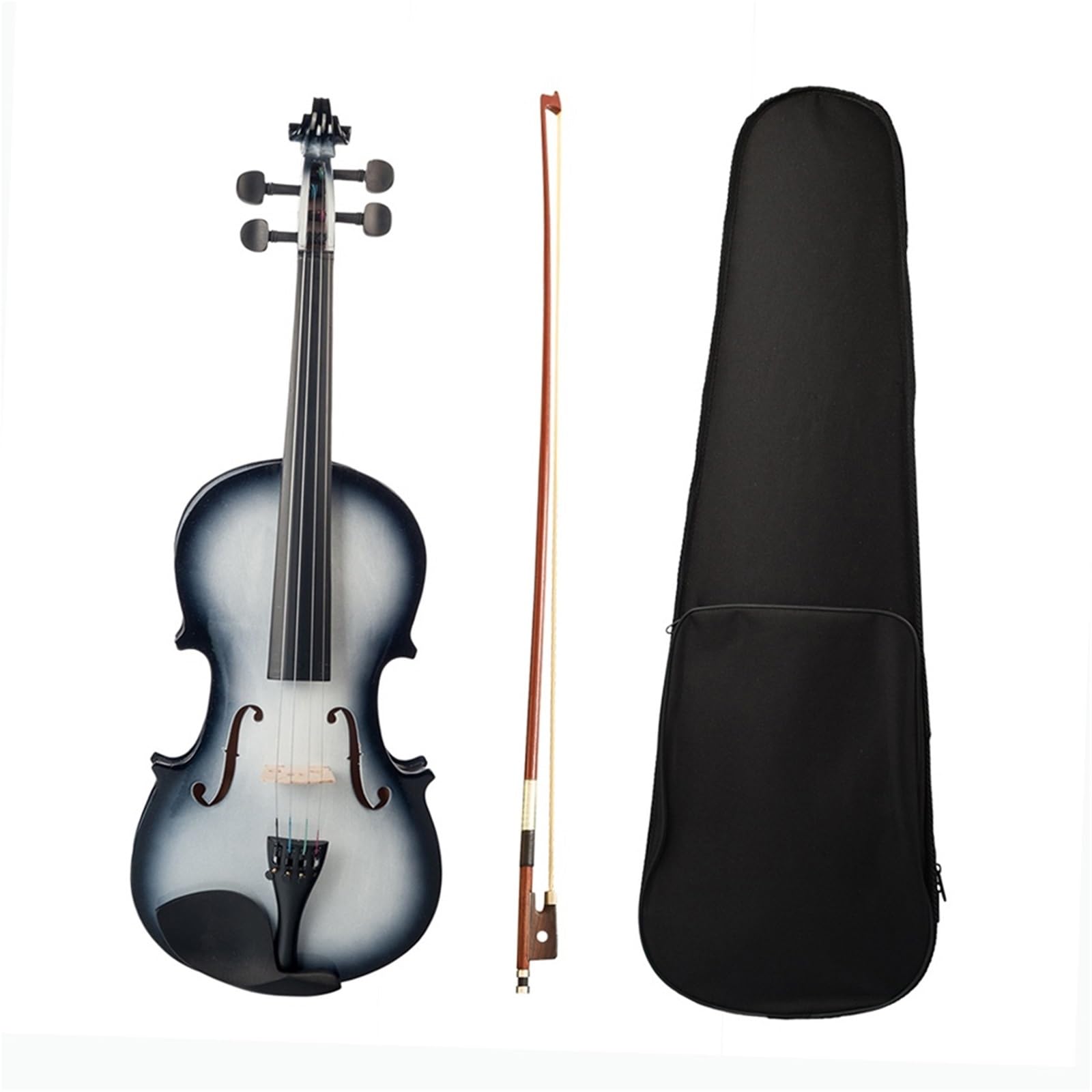 Kit Regalo Musicale Per Violino 1/2 1/8 1/4 3/4 Violino E Violino Con Finitura Lucida Con Archetto E Custodia(1/4)