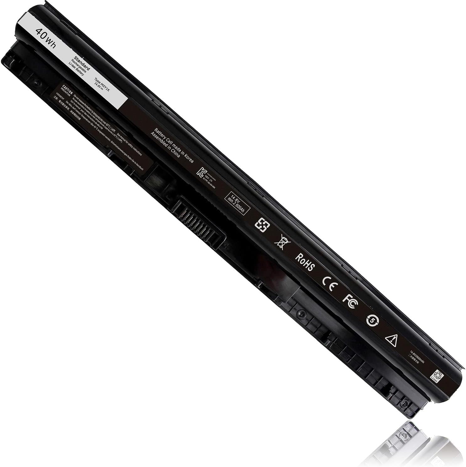 40Wh M5Y1K 14.8V Battery for Dell Inspiron 15 3000 5000 Series 5559 5558 5555 5758 3567 3551 3552 3558 3565 14 3451 3452 3458 5458 17 5755 5756 5758 5759 P51F 453-BBBQ 451-BBMG GXVJ3 HD4J0 991XP VN3N0