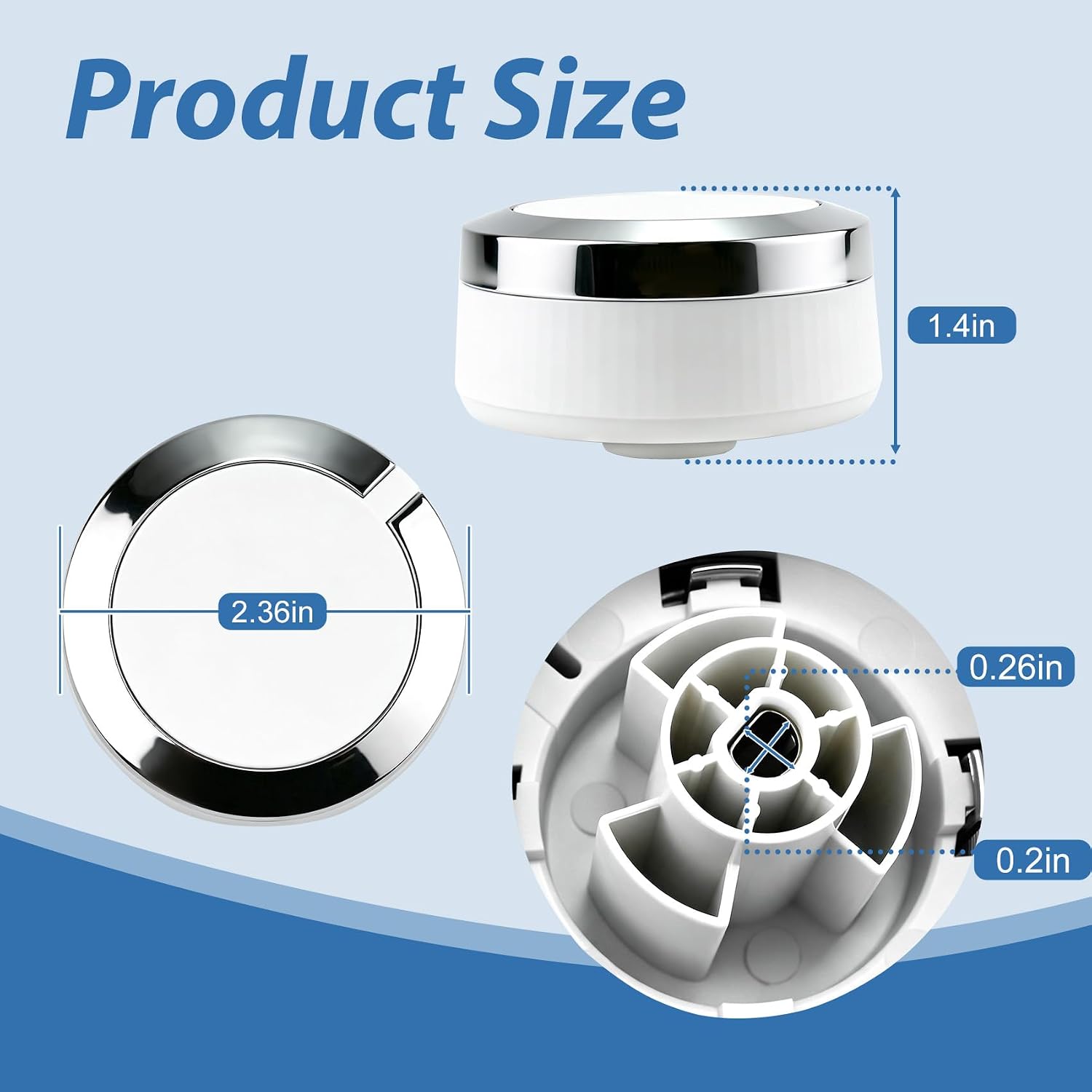 WE01X36920 Dryer Knob, Compatible with ge Cycle Selector Knob