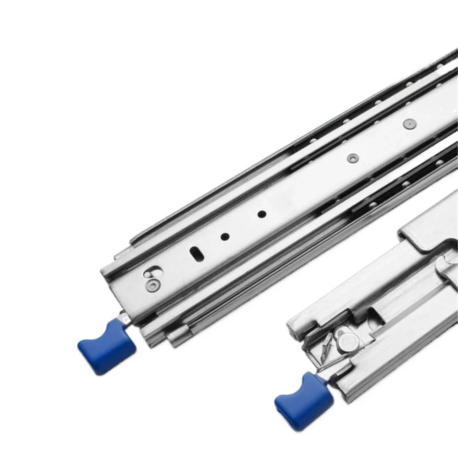 1 paire de glissières de tiroir avec serrure, extension totale, capacité de charge 120 kg, largeur 53 mm(20inch (500mm))