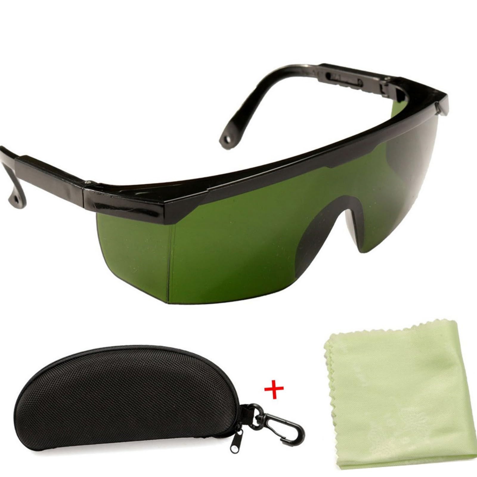 Geevorks Gafas de Protección Láser 200nm-2000nm Gafas de Seguridad Láser OD4,Gafas Depilacion Laser,Universal,para Protección de Los Ojos
