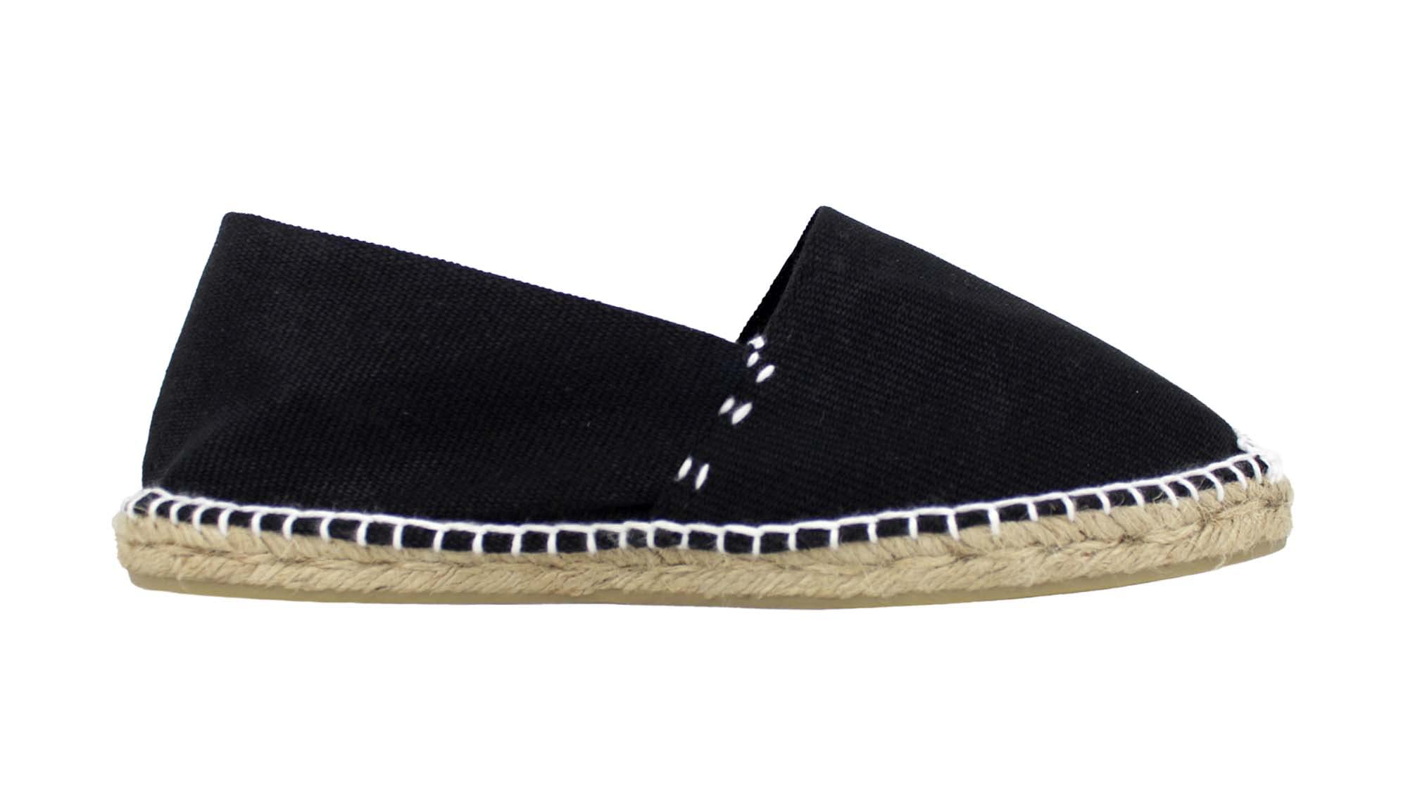 Desconocido Espadrilles classiques en toile avec semelle en jute