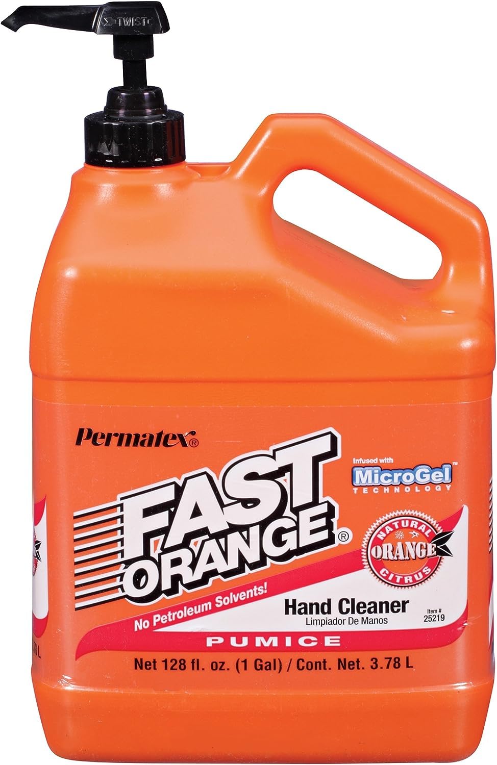 Amazon.com : PERMATEX 25219 FAST ORANGE HAND CLEANERPUMICE 1