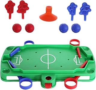 Juego de Futbolín, Mini Tablero Interactivo de Escritorio, Juego de Fútbol Sobremesa, para Fiestas Infantiles Niños Niñas Cumpleaños Navidad Interior Exterior Habitación Sótano