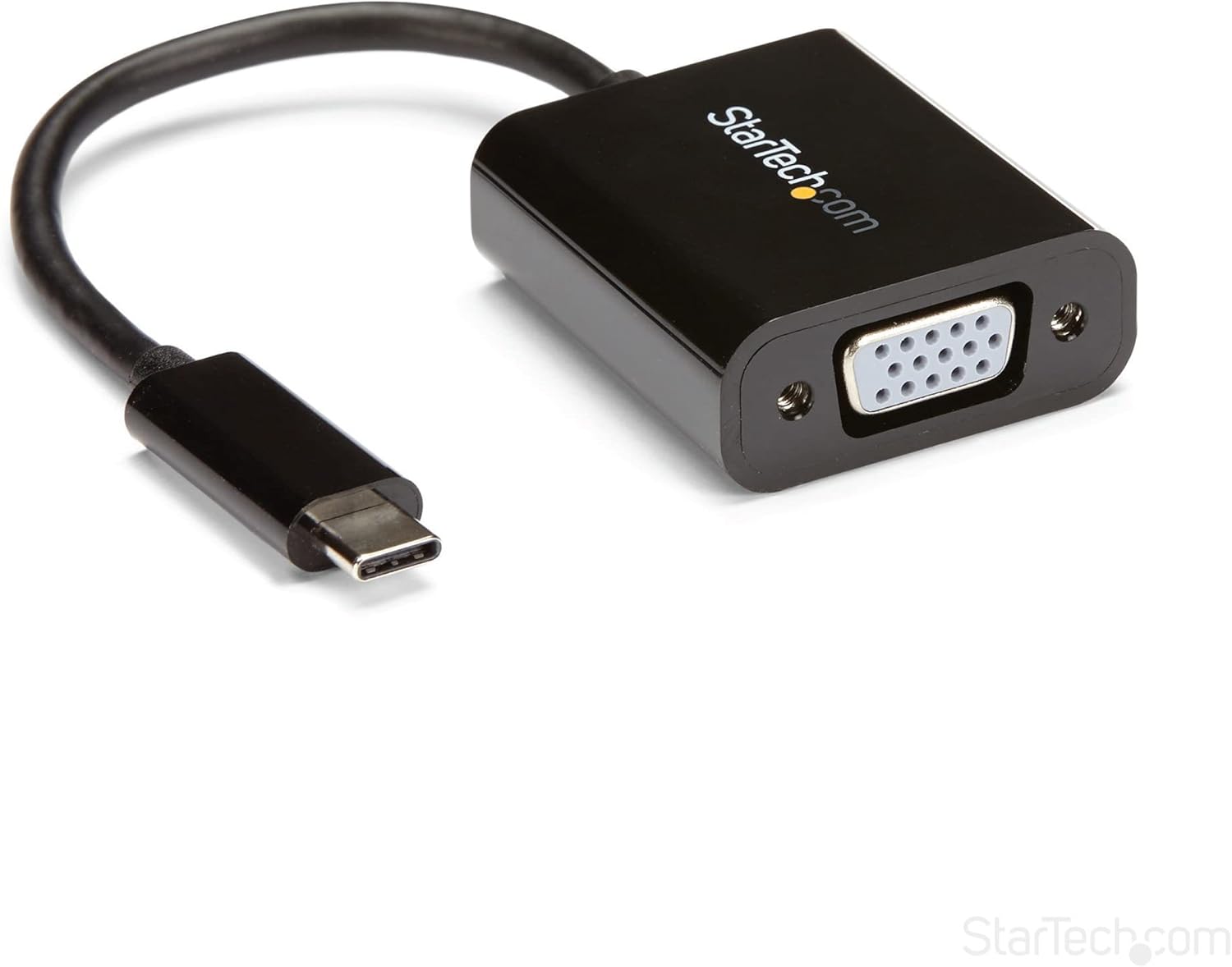 StarTech.com USB-C to VGA Adapter - Thunderbolt 3 Compatible - USB C Adapter - USB Type C to VGA Dongle Converter