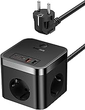 Baseus Bloc multiprise GaN5 USB C 30 W - Chargeur USB C - 3 Prises avec Interrupteur - Chargeur PD Portable pour MacBook, iPad, iPhone 16/15/14/13/12, Galaxy, Jeu, Maison, Bureau