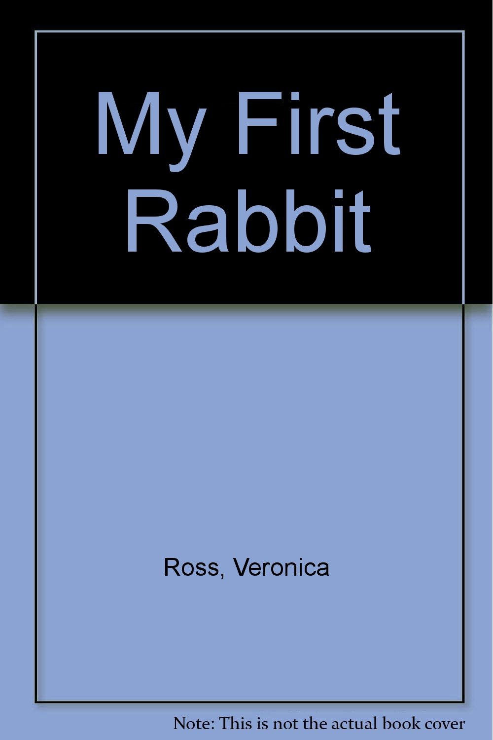 Rabbit (My First Series): Ross, Veronica: 9781930643734: Amazon.com: Books