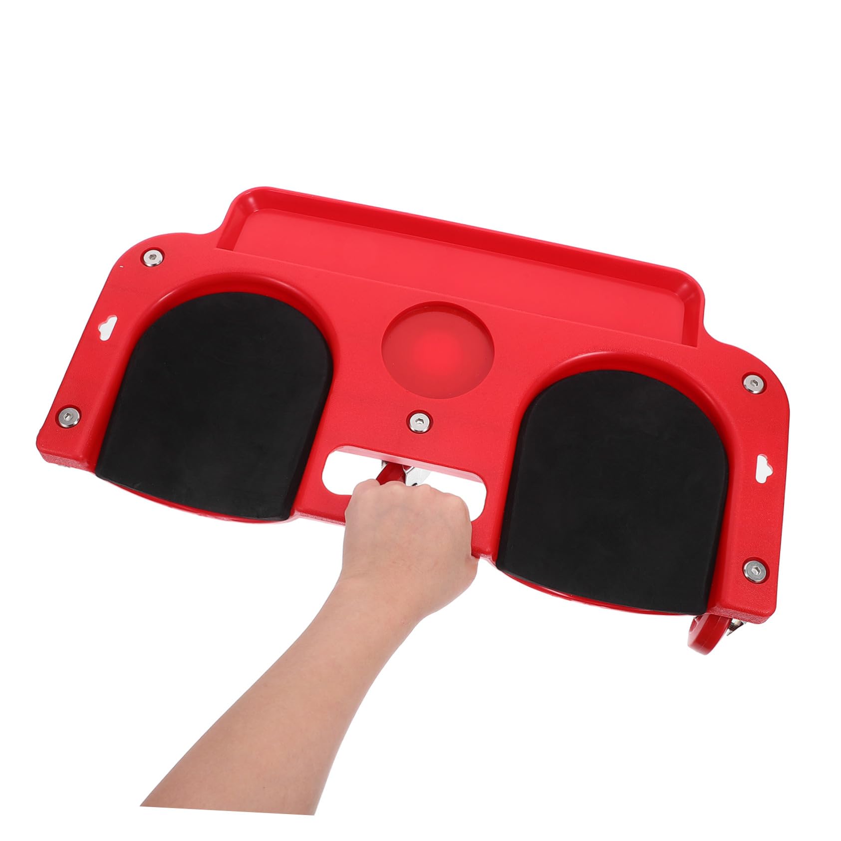 Almohadillas Rodantes Gruesas para Rodillas con Ruedas Cojín Portátil para Reparación de Coches Protección Ergonómica para Construcción y Trabajo Azulejos para Mecánicos y Talleres