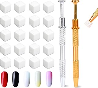 100 esponjas suaves para uñas para Ombre, con...