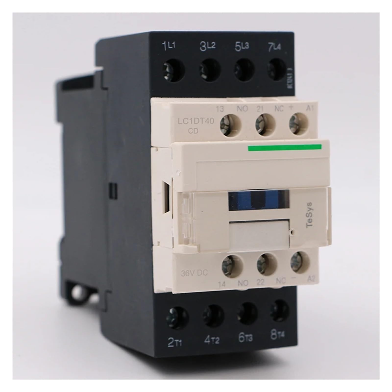 VDTOUJRDF LC1DT40CD DC electromagnetic contactor 4P 4NO LC1-DT40CD 40A 36V Coil