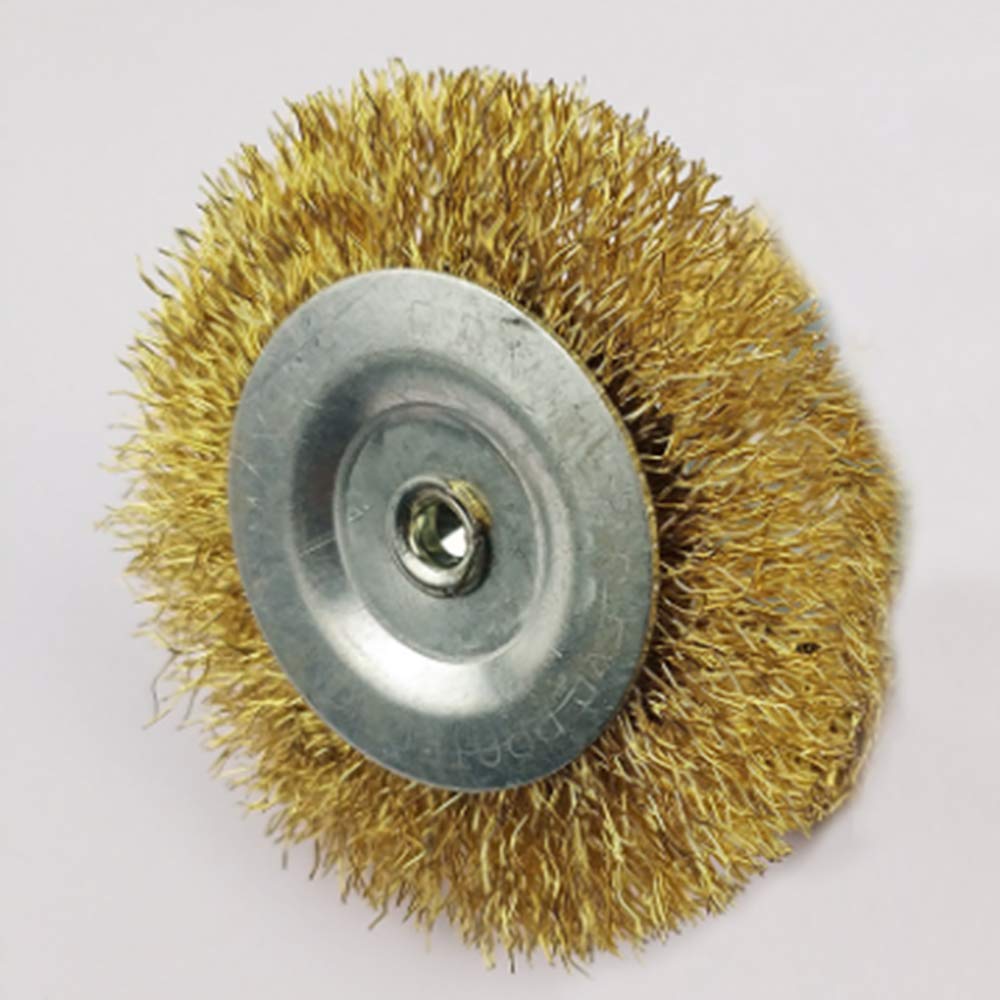 Roue En Forme De T Avec Tige Parallèle En Fil De Brosse Pour