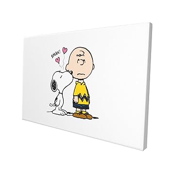 Hallmark】PEANUTS アートフレーム チャーリー＆スヌーピー