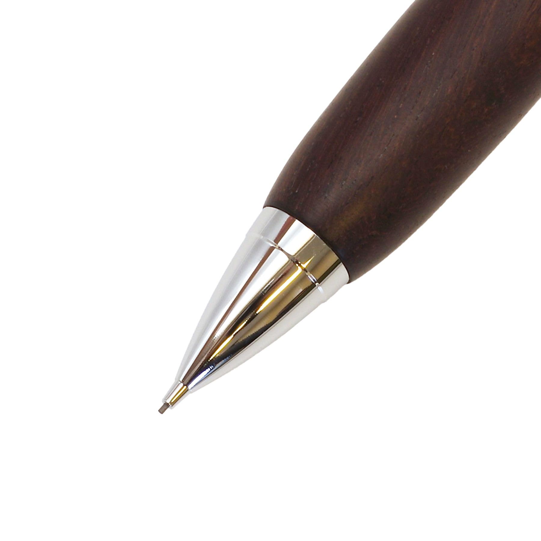 Amazon.co.jp: 木軸 シャープペンシル 0.5mm【本紫檀/ホンシタン】木軸