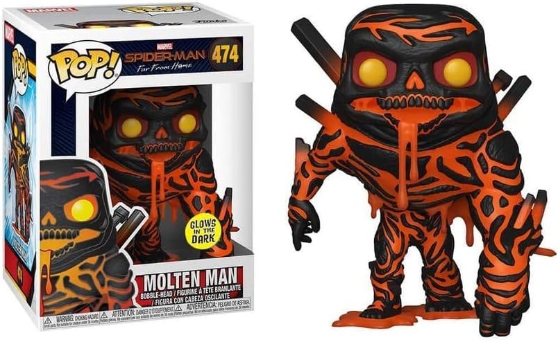 Funko 39209 POP. Vinyl: Spider Far from Home: Molten Man, Multi