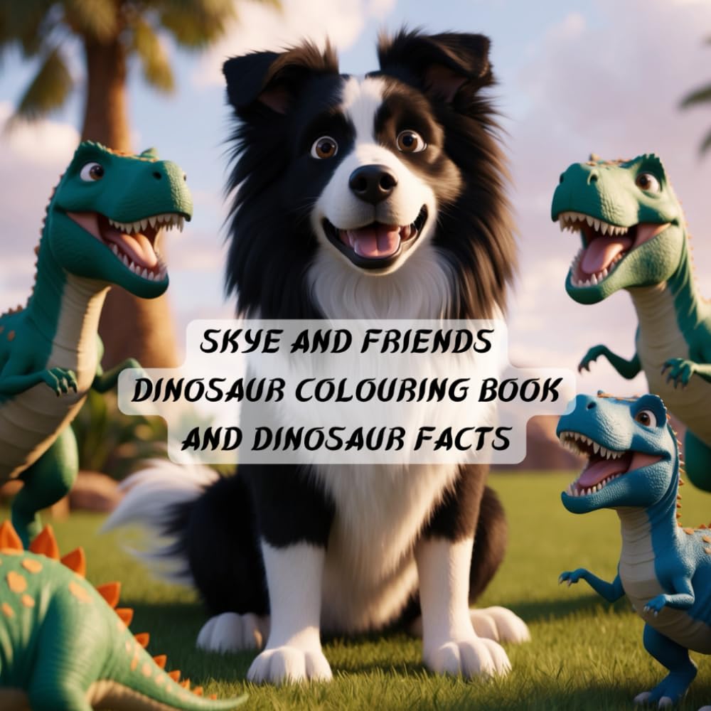 Skye and Friends Dinosaur colouring and Dinosaur Facts (Skye and Friends Activity Books)