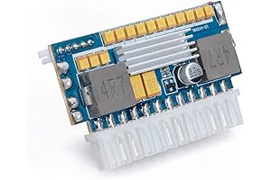 RGEEK Mini 24Pin DC ATX PSU, 450W DC-DC PicoPSU Mini ITX Power for Computer