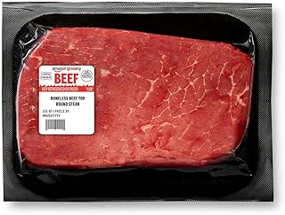 30 Top Round Steak Taco Recipes for Protein-Packed Meals 184 Amazon Grocery, Beef Top Round Steak, Boneless, USDA Choice, Weight Varies