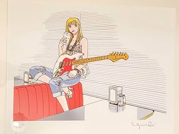 Amazon.co.jp: 江口寿史 版画 ストップ︎ ひばりくんストラト