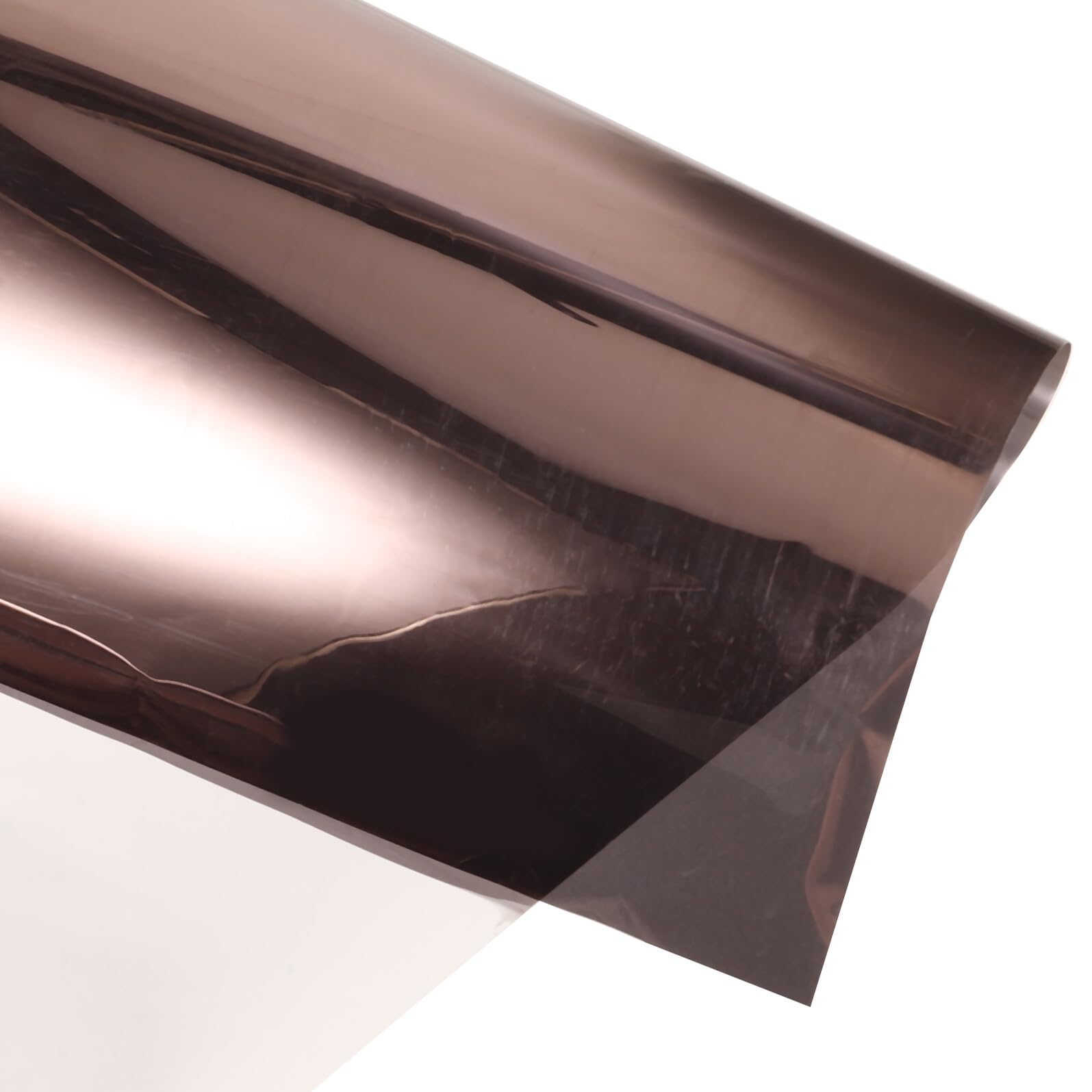 Lámina Unidireccional para Ventanas 50Cm X 500Cm Película Reflectante Solar PET Protección UV Privacidad Diurna para Hogar y Oficina