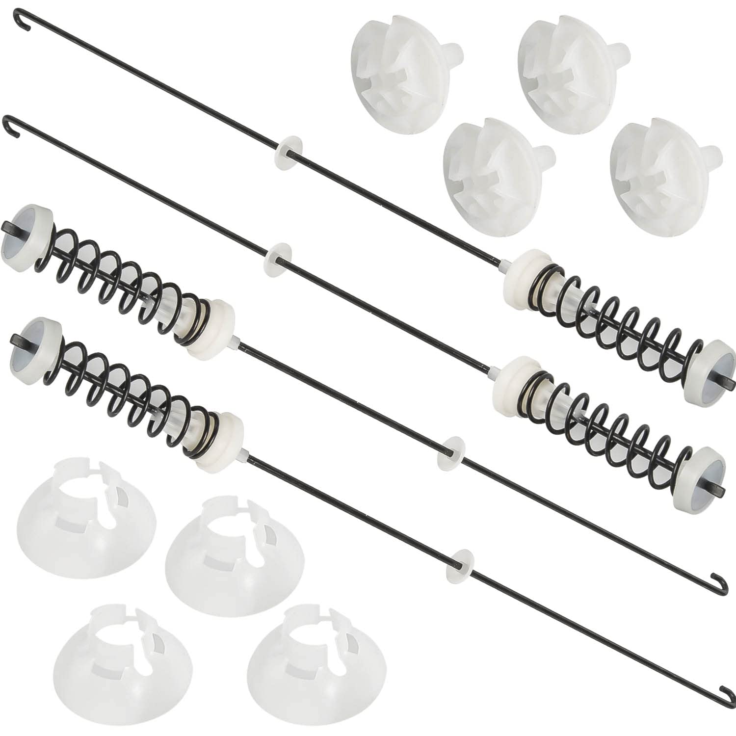 W10780048 Washing Machine Suspension Rods Compatible With Whirlpool Kenmore Amana - Repalces: AP5971398, W10257087, W10257088, W10349191, W10349193, W10748952, W10821948