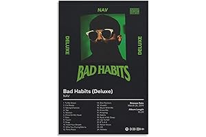 Bad Habits NAV Canvas Poster