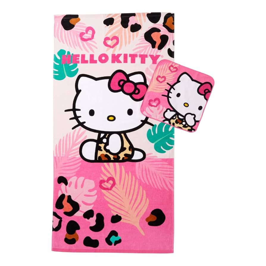 Amazon.com: Franco Hello Kitty Kids Bath/Pool/Beach Soft
