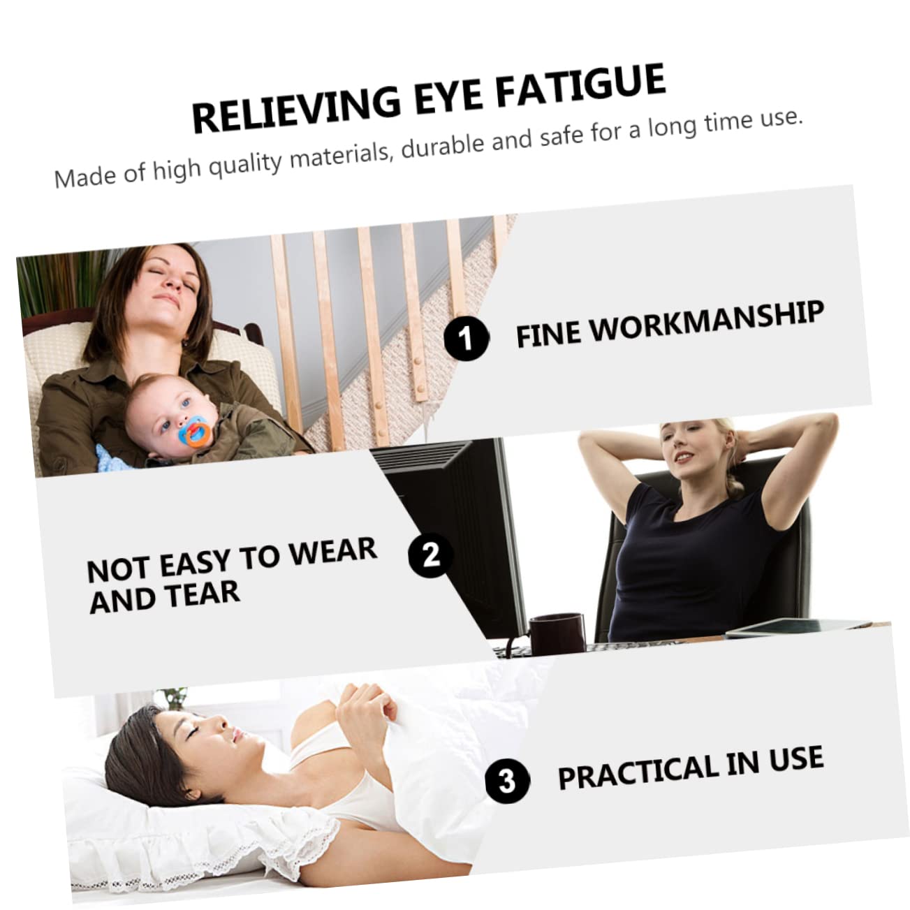 Anneome Masajeador De Ojos Presoterapia Para Ojos Dispositivo De Masaje Relajante