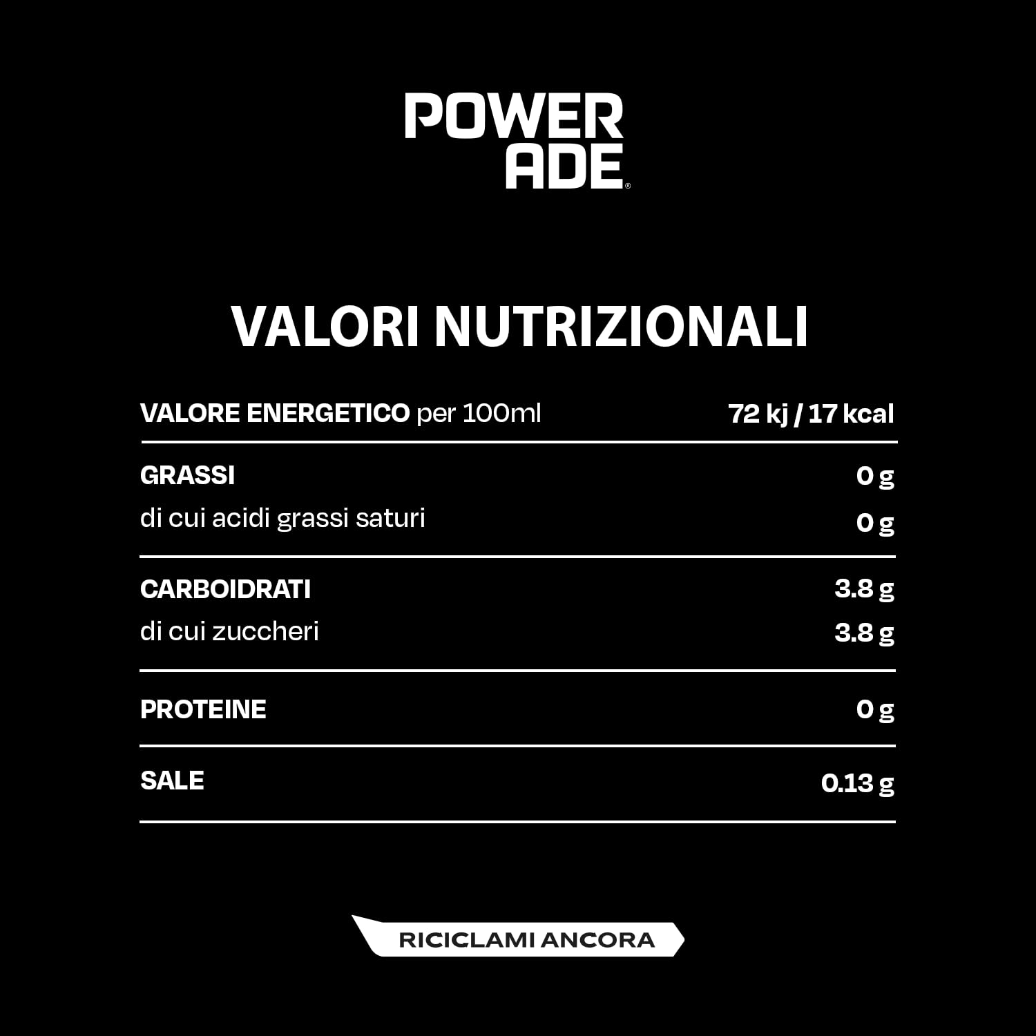 Powerade Blood Orange 12 x 500 ml