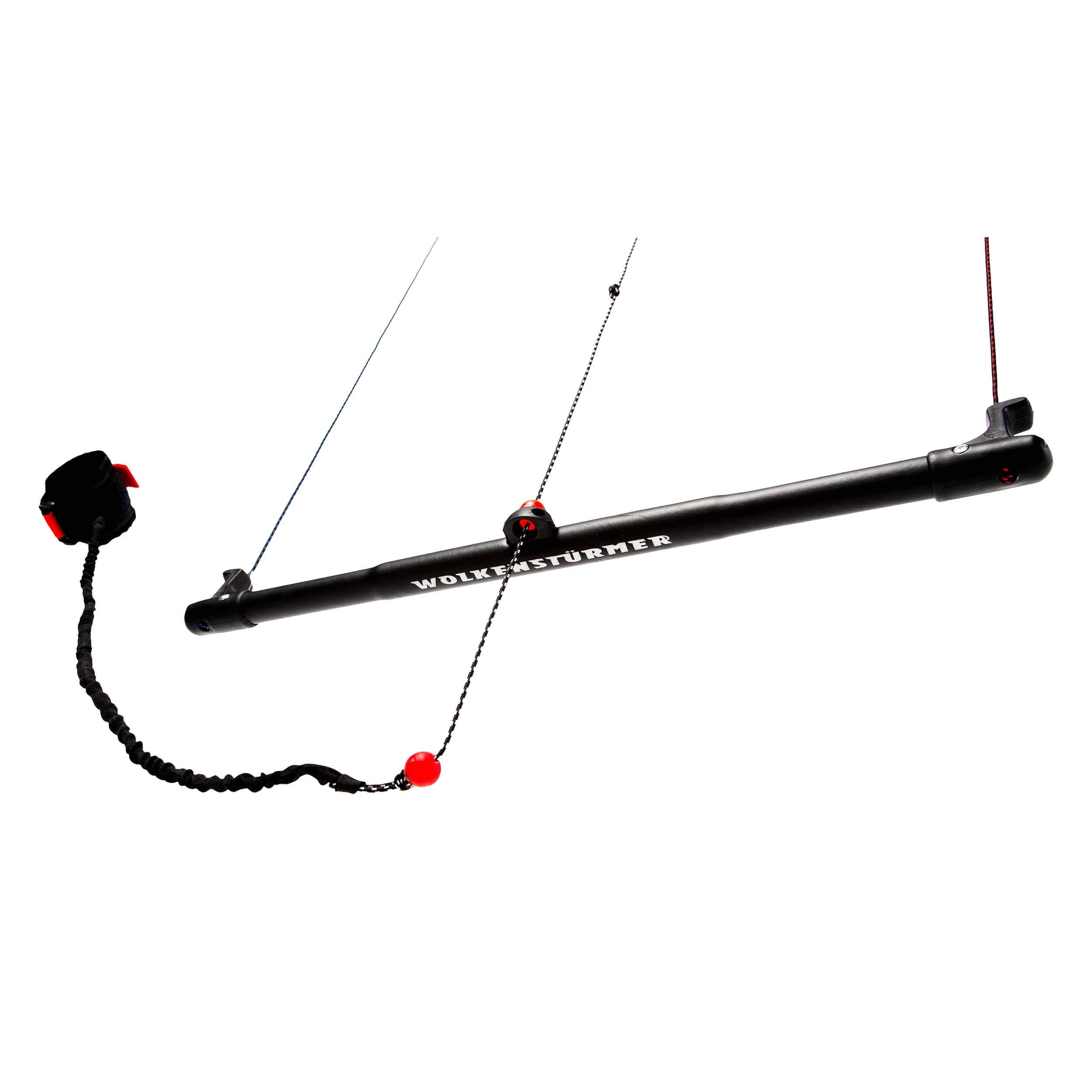 Wolkenstürmer Paraflex Trainer - Alfombra de dirección 3 l 3.1 (Verde/Naranja) - Cometa Lista para Volar 310 cm con Barra de Entrenamiento - Kite & Windtrainer
