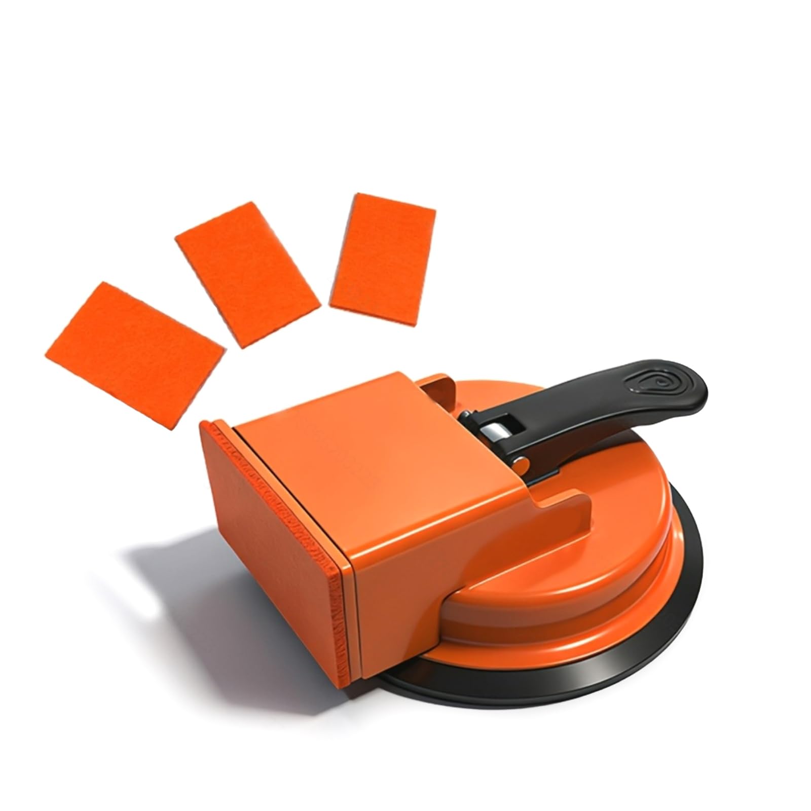 Ceramic Floor Seam Suction Hand Tool with Rubber Cup and Alloy Body for Flooring Installation Maintenance Projects Floor Gaps Fixer Tool