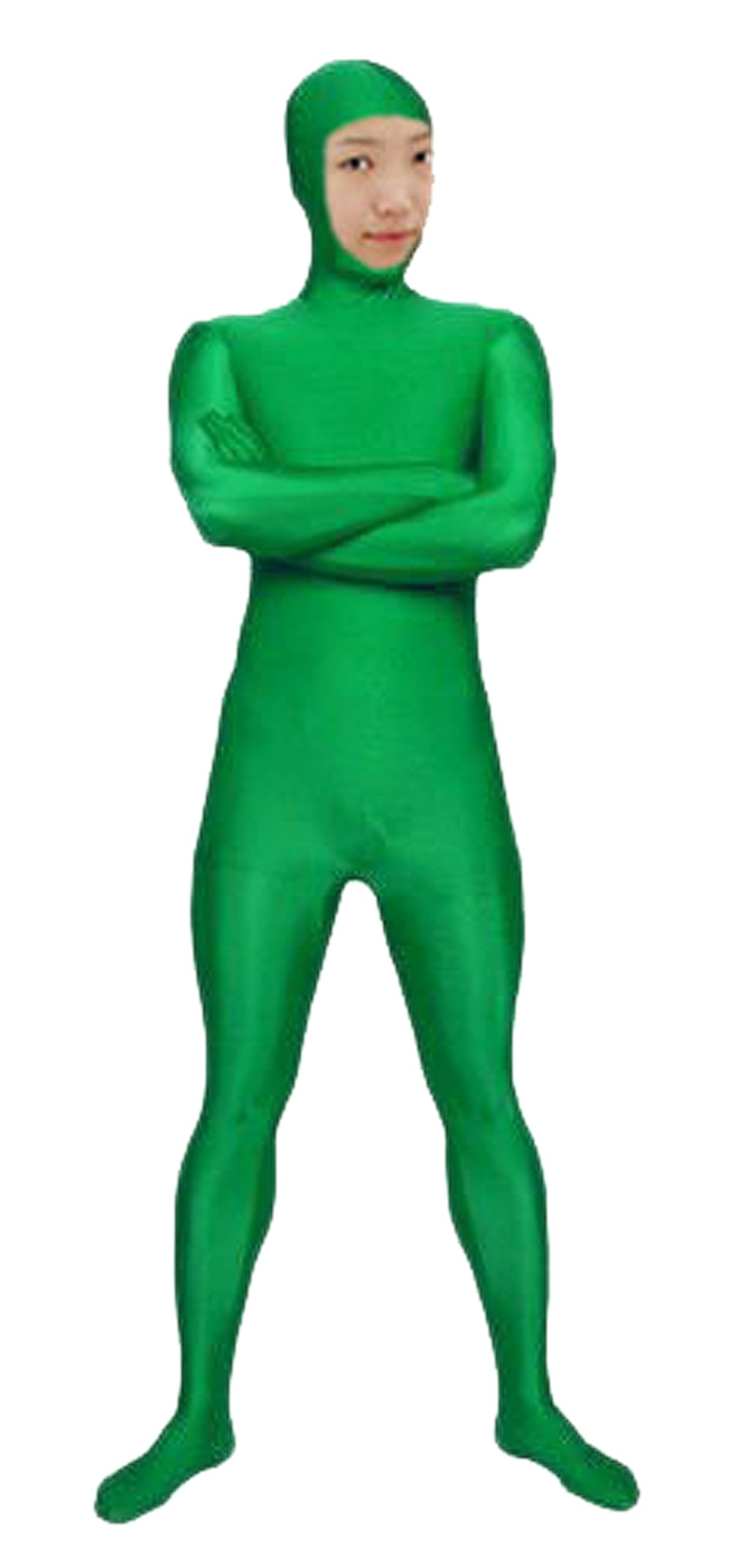 VSVO Spandex Open Face Full Bodysuit Zentai Suit for Adults and Kids