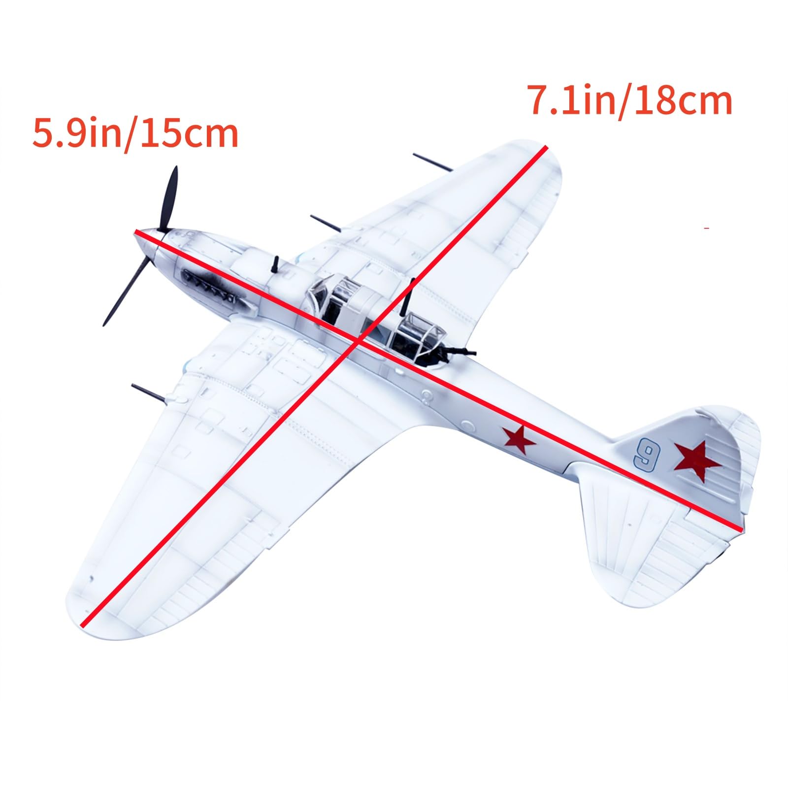 #作品No21 ソビエト空軍機　イリューシン IL-2 Amazon.co.jp: 1:72 ソビエト イリューシン IL-2 シュトゥルモヴィク