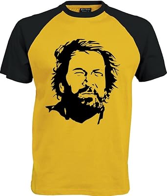 Abrastore T-Shirt Bud Spencer Bomber Maglia Terence Hill Maglietta Film  Anni 80 Vintage : Amazon.it: Abbigliamento