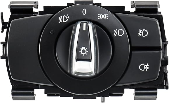 Headlight Control Switch Assembly Base Version for BMW 1 3 X1 Series E81 E82 E87 E88 E90 E91 E92 E93 E84 Replaces 61316932796 61319169404