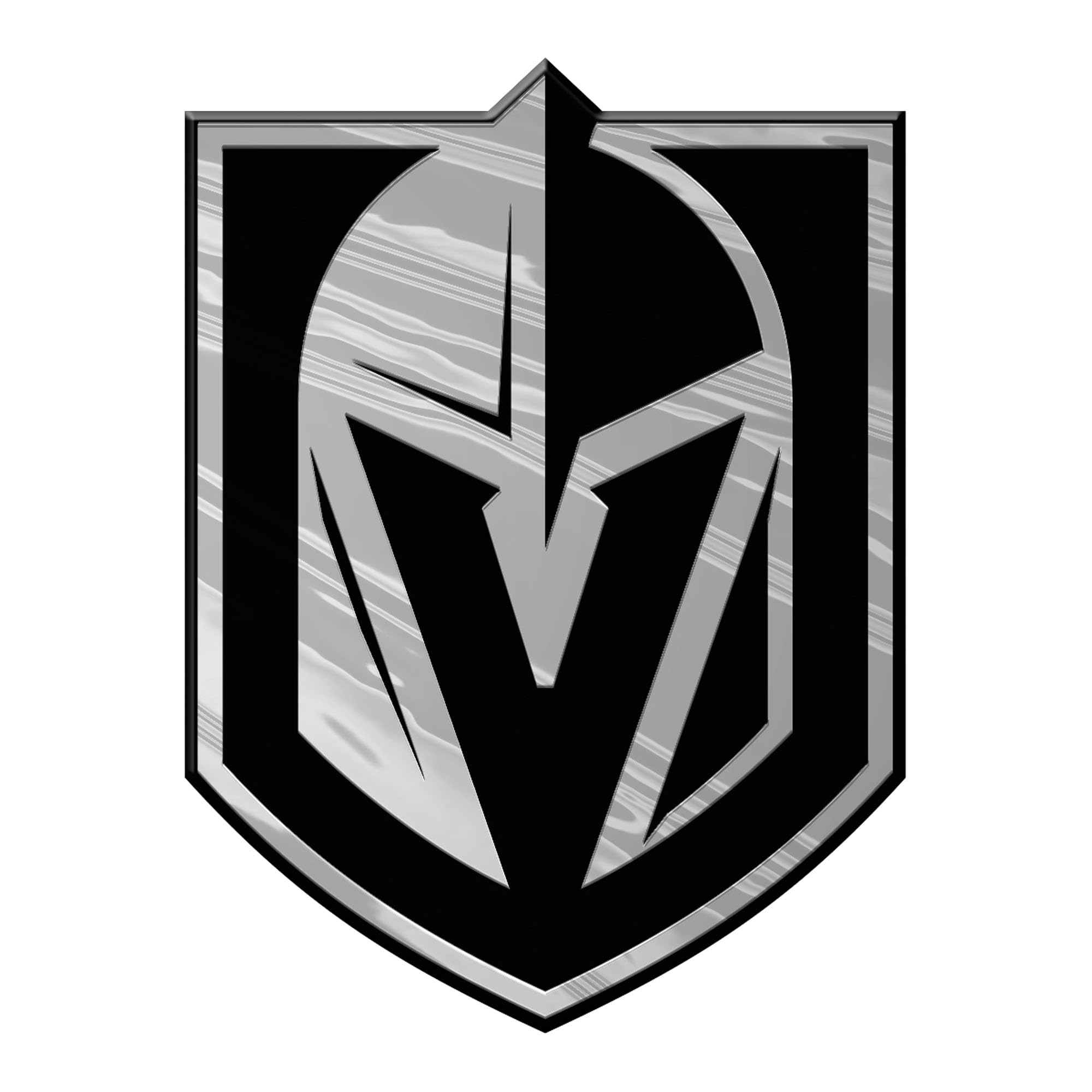 FANMATS 60320 Vegas Golden Knights Molded Chrome Plastic Emblem
