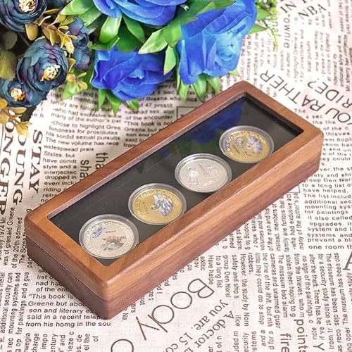 Caja de nogal para monedas evite el deterioro con este estuche de madera protector definitivo 8