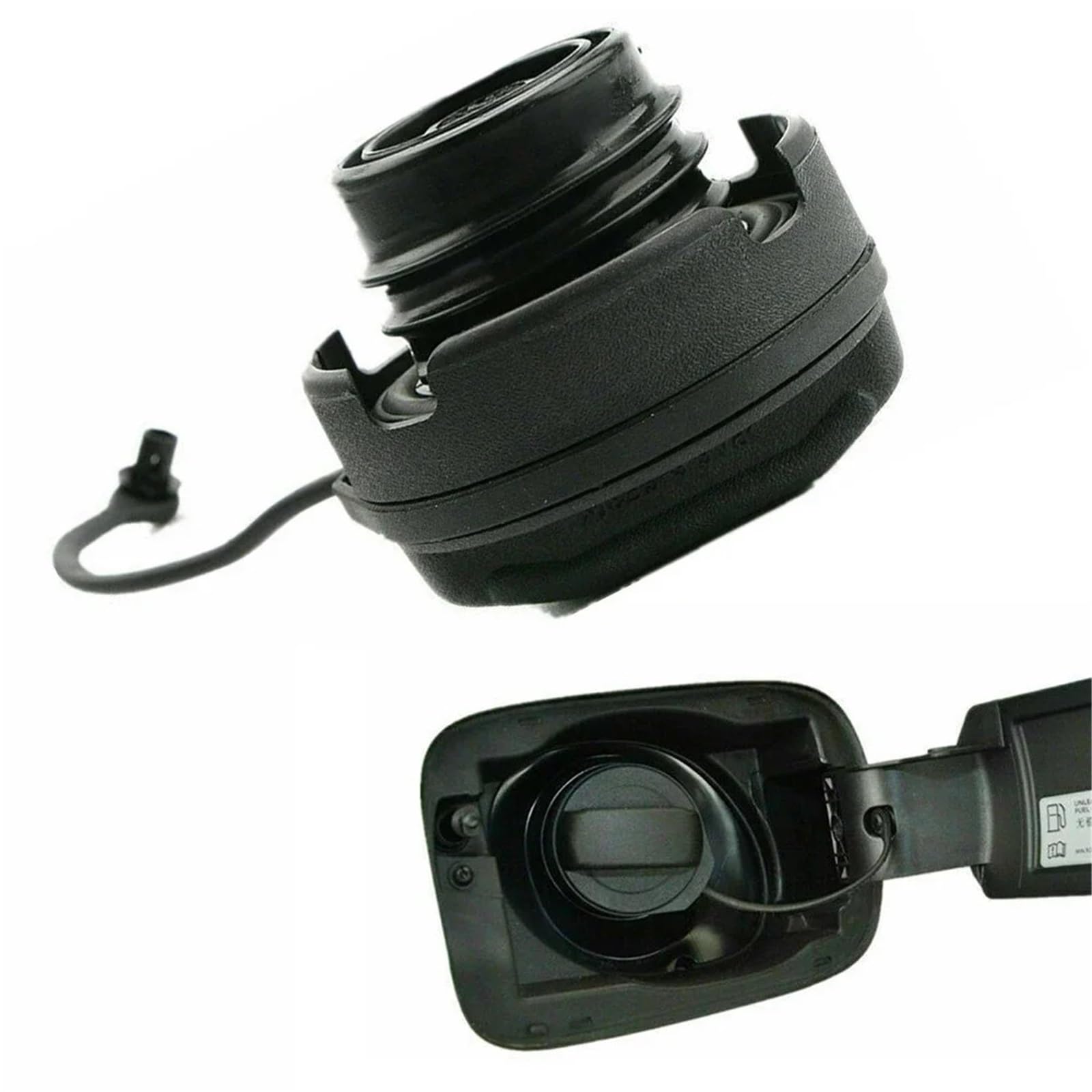 Do 4 5 6 Polo Au&di A3 A4 A6 A8 Korek wlewu paliwa samochodowego z uchwytem Korek zbiornika paliwa