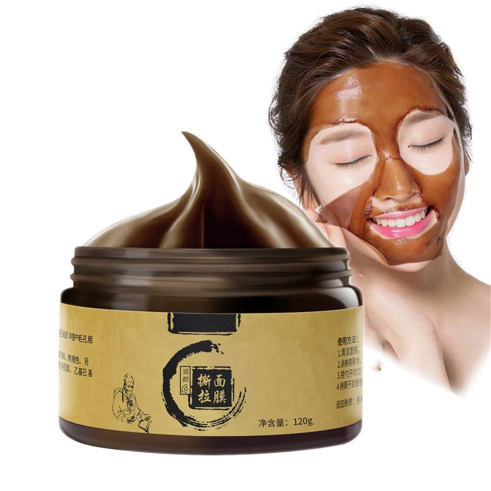 Blackhead Remover Mask,SUNSENT Bamboo Charcoal Black Peel Off Mask,Deep Cleansing Mask for Nose